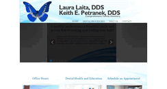 Desktop Screenshot of laitapetranekdental.com