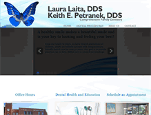 Tablet Screenshot of laitapetranekdental.com